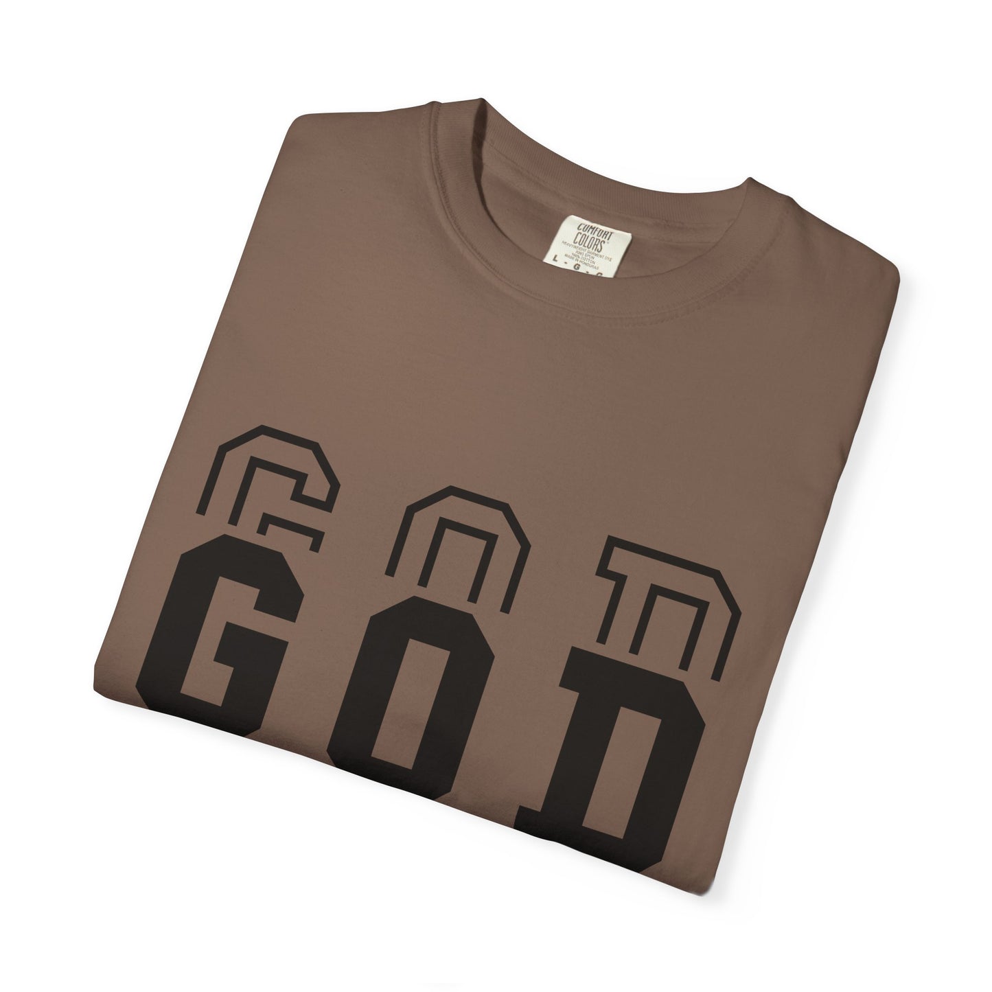 Unisex Garment-Dyed T-shirt with 'GOD Squad' Design - Perfect for Faith Events, Group Outings, Casual Wear, Christian Gifts, and More!