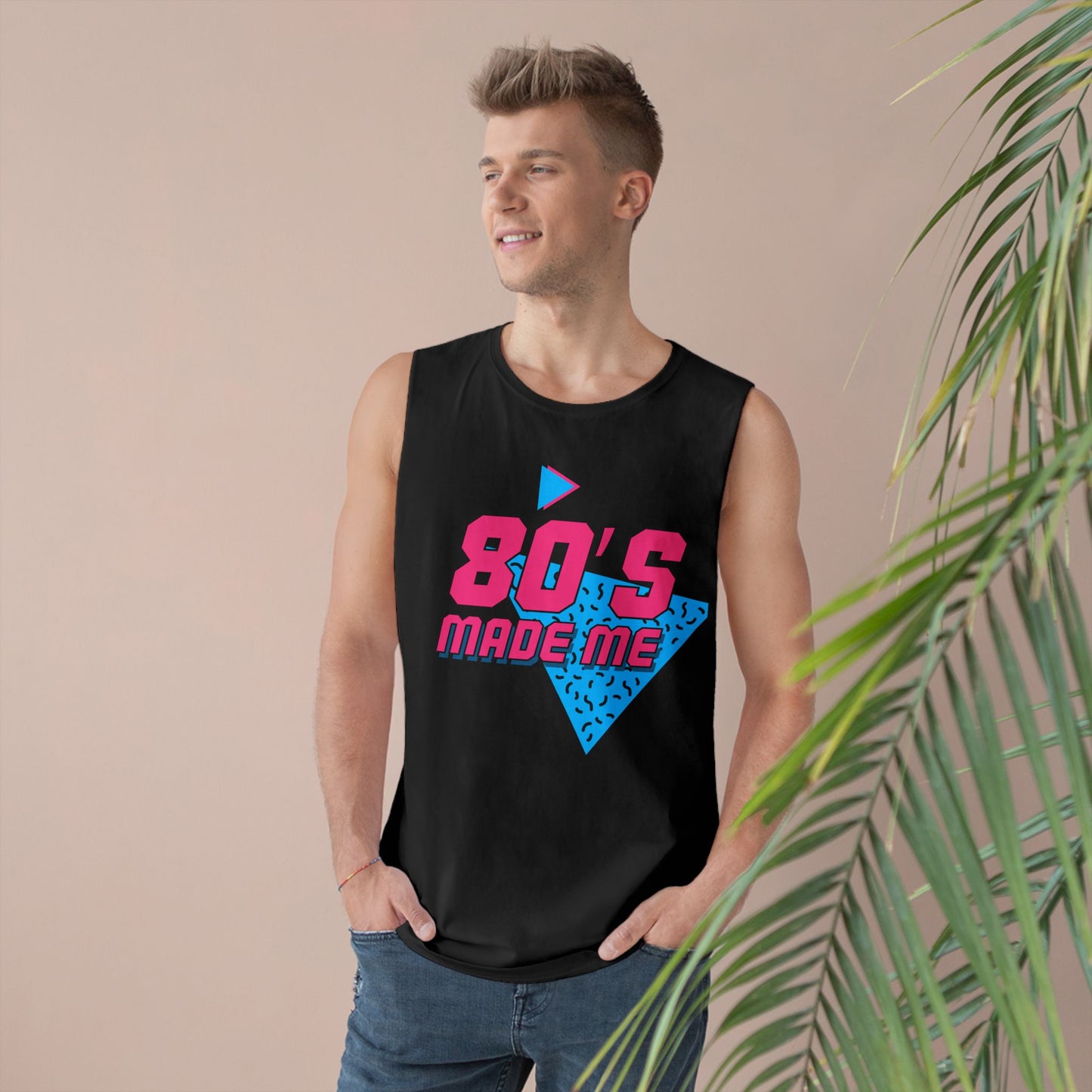 80's Made Me Unisex Barnard Tank