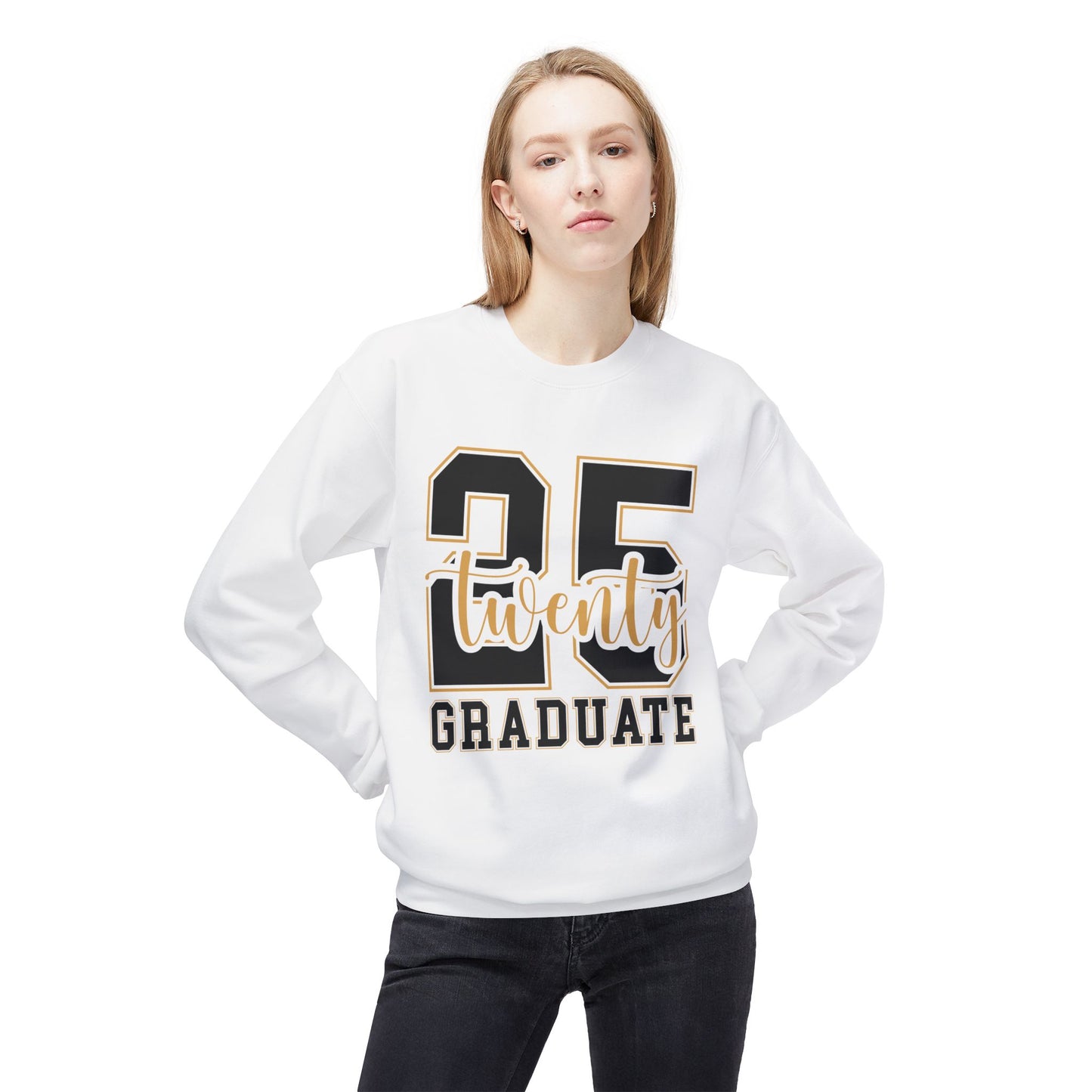 Class of 2025 Sweatshirt - Graduation Gift, Unisex Crewneck Pullover, Midweight Fleece Jumper, Softstyle Apparel, High School Senior Shirt