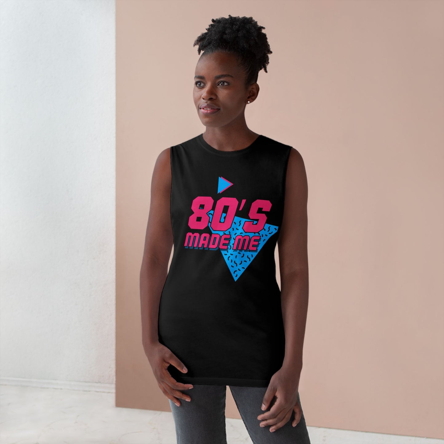 80's Made Me Unisex Barnard Tank